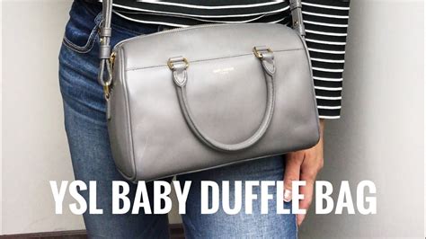 ysl baby duffle review|YSL handbags review.